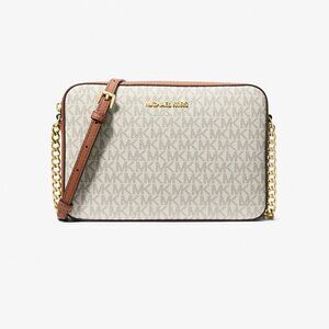 Michael Kors Women's Jet Set Large East West Crossbody Handbag